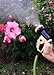 Garden Hose Nozzle - Best for Lawns, Plants & Shrubs, Washing Cars, Dogs + Pets. Free Detachable Shut Off Valve, Ergonomic Trigger, Easy Flow Control Setting, Durable Soft Touch Grip, 9 Settings