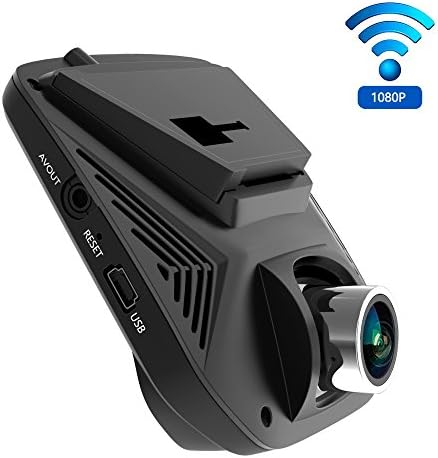 2.45" Car Dash Cam, FHD 1080P 170 Wide View Angle Dashboard Camera Recorder with Two Installation Methods, WDR, WiFi, G-Sensor, Loop Recording, Parking Monitoring, Motion Detection