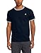 Champion Mens Jersey Ringer T-Shirt, Navy/Oxford Gray, Medium