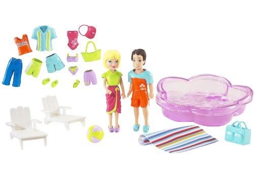 Polly Pocket Poolin Around Polly And Todd Playset