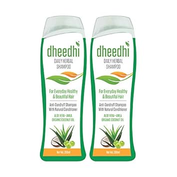 dhathri Dheedhi Herbal Shampoo 200 ml (Pack of 2)
