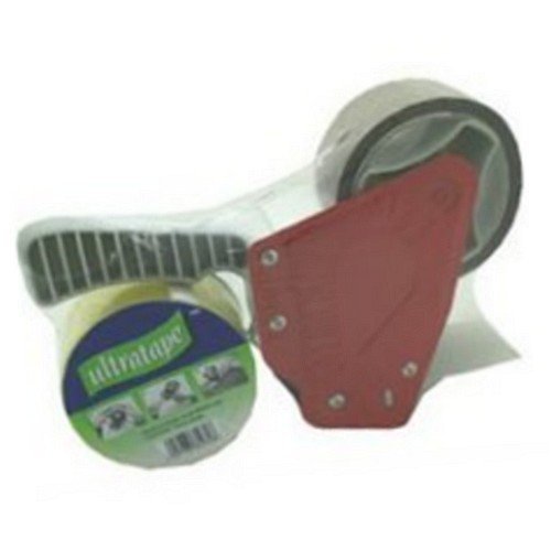 ULTRATAPE Handheld Packing Tape Dispenser Plus 2 rolls of tape
