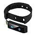 Fitness Tracker, Morefit M5 Plus Touch Screen Bluetooth Smart Bracelet Wristband (Black)