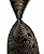 jacob alex #38601 Classic Necktie Black & Brown Floral Ties WOVEN JACQUARD Silk Men's Suits Tie