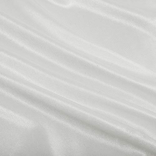 Womens Sleepwear Silk Pajamas Lace Patchwork Nightgown Full Slips Sexy Sling Sleep Dress White - Thumbnail 4
