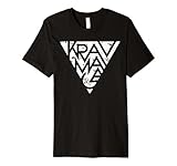 Krav Maga Cool Triangle Lettering Design Soft T-Shirt