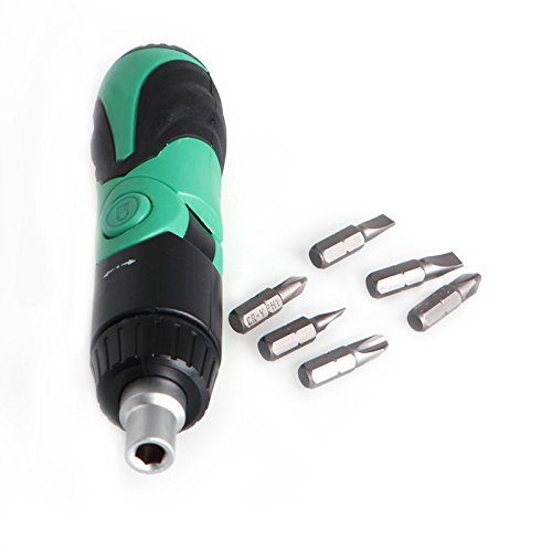 Click Here to See More Images Pink-day 6 in 1 Pocket Precision Screwdriver Cross Slotted Point Ratchet Repair Tool Kit