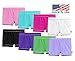 Made in USA Little Girls' Swimming Suit Bottom Boy Short UPF50+ Sun Protection for Beach Pool Summer Fun Swimming Suit, Medium Pink/Pink, 2T