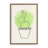 Framed Canvas Wall Art Modern Geometric Pattern Canvas Prints Home Artwork Decoration for Living Room,Bedroom - 16x24 inches