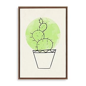 signwin Framed Canvas Wall Art Modern Geometric Pattern...