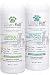 Lillian Ruff Dog Oatmeal Shampoo and Conditioner Set - Safe for Cats - Lavender Coconut Scent for Itchy Dry Skin with Aloe- Deodorize and Soothe - Gentle Cleanser for Normal to Sensitive Skin (16oz.)
