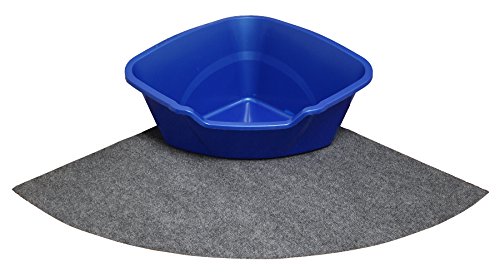 Litter Mat Petmate Corner Sifting Litter Box Drymate Corner Cat