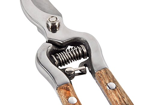 Gardtech 8" Stainless Steel Bypass Shear Pruning Shears Garden Scissors - Thumbnail 2