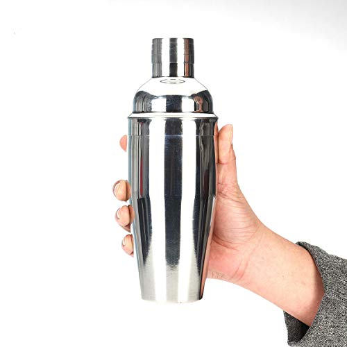 K&A Company Stainless Steel Cocktail Shaker Mixer Drink Bartender Martini Bar Set Kit