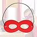 FUNDUODUO Superhero Masks, Superhero Party Mask, 24Pcs Mask for Kids with 100 Stickers