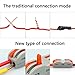 UOHGDPY 2 Conductor Parallel Wire Connector,Lever Wire Connector,Compact Wire Connector,Junction Box Classified Conductor Connector (SPL-2,20PCS)