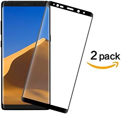 [2-pack] Galaxy Note 8 Screen Protector,Glass Screen Protector for Samsung Galaxy Note 8 (Black)