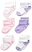 Hanes Toddler Girls Toddler 6-Pack Turncuff Socks, Assorted, 4/12-24 Months