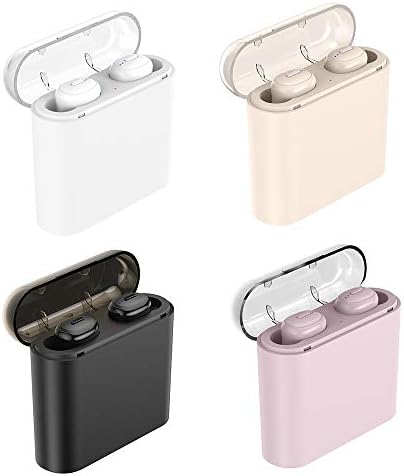 Haihuic Invisible Earphones Stereo Earset Mini 5200mah LED Power Digital Display TWS Sport