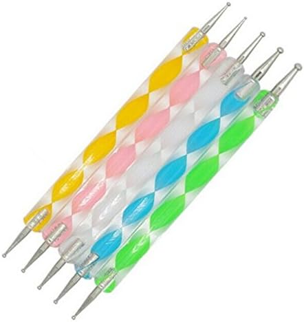 Acrylic Nail Art Painting Detailing Marbleizing Dotting Pen Set