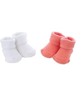 Baby Girls' 2-Pack Chenille Keepsake Socks