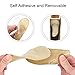 Beautulip Arch Support Cushions Adhesive Metatarsal and Arch Gel Inserts Flat Feet Pain Relief Ball of Foot Pads - Absorb Sweat Comfortable High Heels Inserts Pack of 6