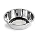 Martha Stewart Melamine Stainless Steel Pet Bowl Set with Lid, Blue, 5 fl. oz.