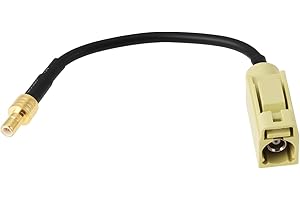 LT Easiyl Car Satellite Radio Antenna Adapter Cable Fakra K Compatible with XM Sirius Satellite GPS Antenna Car Audio GSM Ant