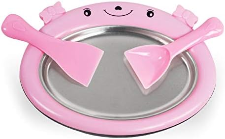 yangGradel Instant Ice Cream Maker,Yogurt Sorbet Gelato Ice Roll DIY Maker Pan for Kids