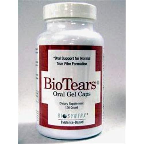 Bio Tears Oral Gel Caps for Dry Eye, 120 count image