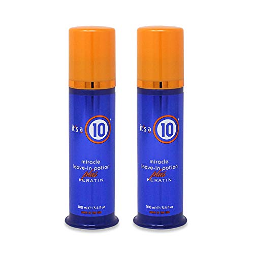 It's A 10 Miracle Leave In Potion Plus Keratin, 3.4 Fluid Ounce (Pack of 2) - Thumbnail 2