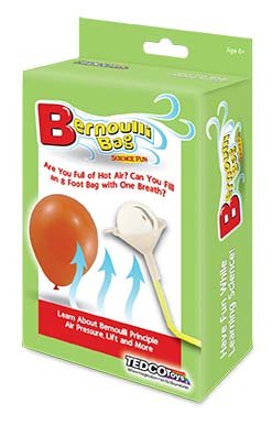 Bernoulli Bag Science Fun Kit w/5 Experiments, by Tedco