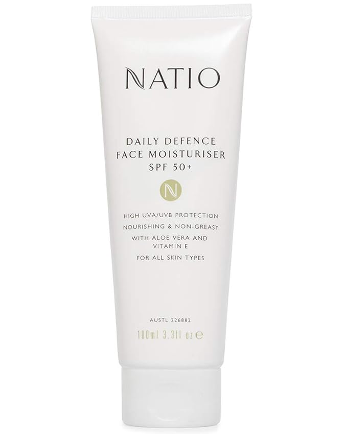 natio daily defence moisturiser spf 50