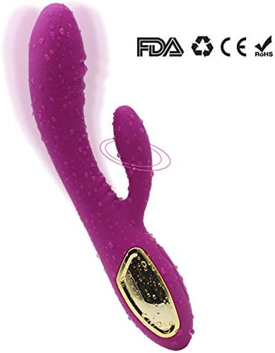 Wireless Wand Massager With10 Speed Vibrating Mode Personal Waterproof Rechargeable Body MassageTherapeutic Percussion for Neck, Back, Shoulder Sore Muscle Relaxed (White)