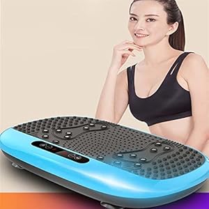 Vibration-Plate-Vibration-Exercise-Machine-3-Programs-99-Levels-Remote-Control-Vibration-Fitness-Trainer-For-Weight-Loss-Body-Toning-400lb-Max-LoadColorBlue-Vibration-Exercise-Machine Vibration Plate, Vibration Exercise Machine 3 Programs + 99 Levels, Remote Control, Vibration Fitness Trainer For Weight Loss & Body Toning, 400lb Max Load.(Color:Blue Vibration Exercise Machine)