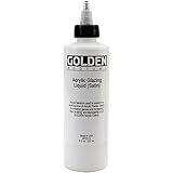 Golden Acryl Med 16 Oz Glaze Liquid Satin