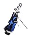 Precise XD-J Junior Golf Clubs Set – Right & Left Hand Options – Kids Golf Clubs for Ages 3-5, 6-8, 9-12 – Lightweight Graphite Shafts, Hybrid Club, Stand Bag – Boys & Girls Golf Set
