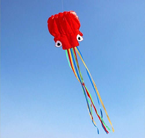 Lifevv beautiful large red software octopus easy flyer …