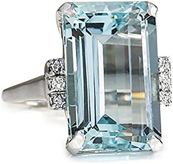 Hanican Luxury Fashion Woman's Diamond Wedding Rings Engagement Bijoux Jewelry