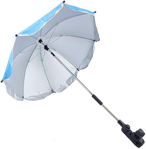 ClampOn Shade Umbrella, with Umbrella Clip Fixing Device