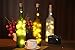 Bottle Cork Lights Battery Powered 20 LED Wine Bottle String Lights - Fits All Bottle and Create Romantic Atmosphere-Also Works As a Night Light or Mood Light(6 Pack)