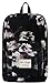 HotStyle 599s Floral Backpack for Teen Girls & Women, Fashion Bookbag for College & Travel, Misty Black