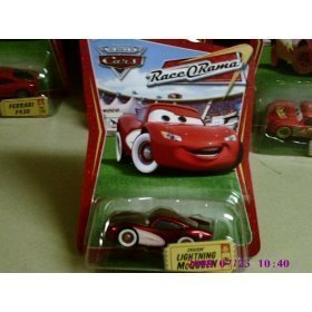 Disney / Pixar CARS Movie 1:55 Die Cast Car Series 4 Race-O-Rama Cruisin' Lightning McQueen