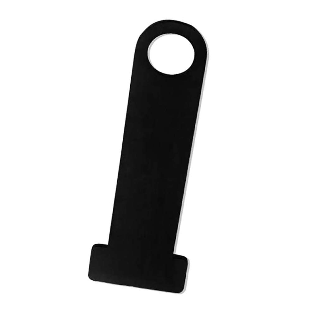 POFET 1 Pair Motorcycle Open/Full Face Helmet Lock Quick Release Buckle Fastener for Yamaha Honda Black