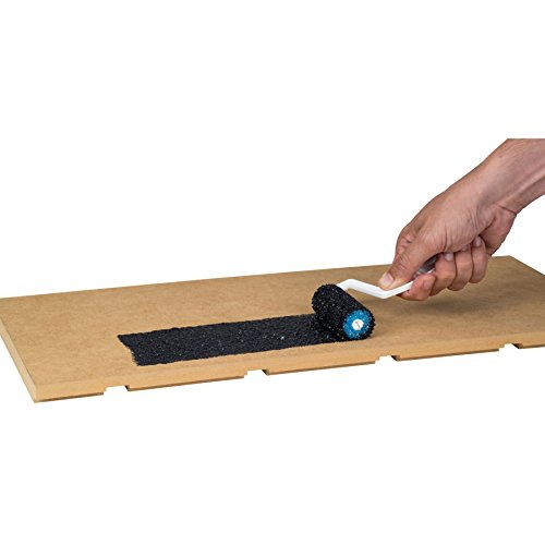 Acry-Tech DuraTex Black 1 Quart Roller Grade Cabinet Texture Coating Kit with Textured 3" Roller