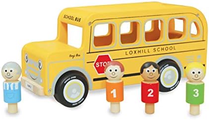 Indigo Jamm Benji Bus Wood toy vehicle 