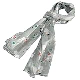 Purple Box Jewelry Christmas Scarf
