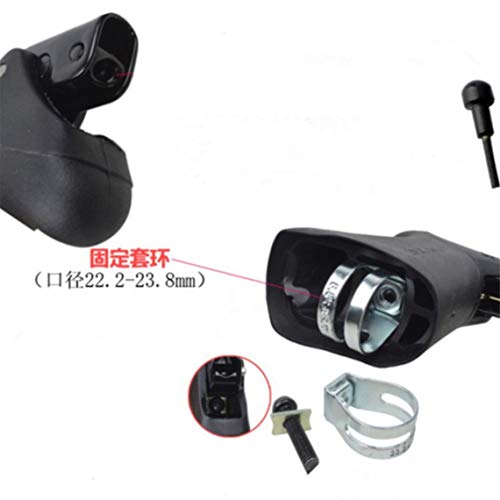 Rurah 1 Pair Aluminum Alloy Road Bicycle Brake Levers Mountain Bike Bicycle Handlebar Bent Bar Handles Cycling Accessories Parts - Thumbnail 5