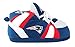 Happy Feet Mens y Womens NFL Sneaker, LG - W 8-10, M 7-9, New England Patriots Slippers