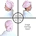 Ultra-Fine Microfiber Hair Towel Wrap - The Perfect Haircare - Anti-frizz Fast Drying Turban with Wet/Dry Brush